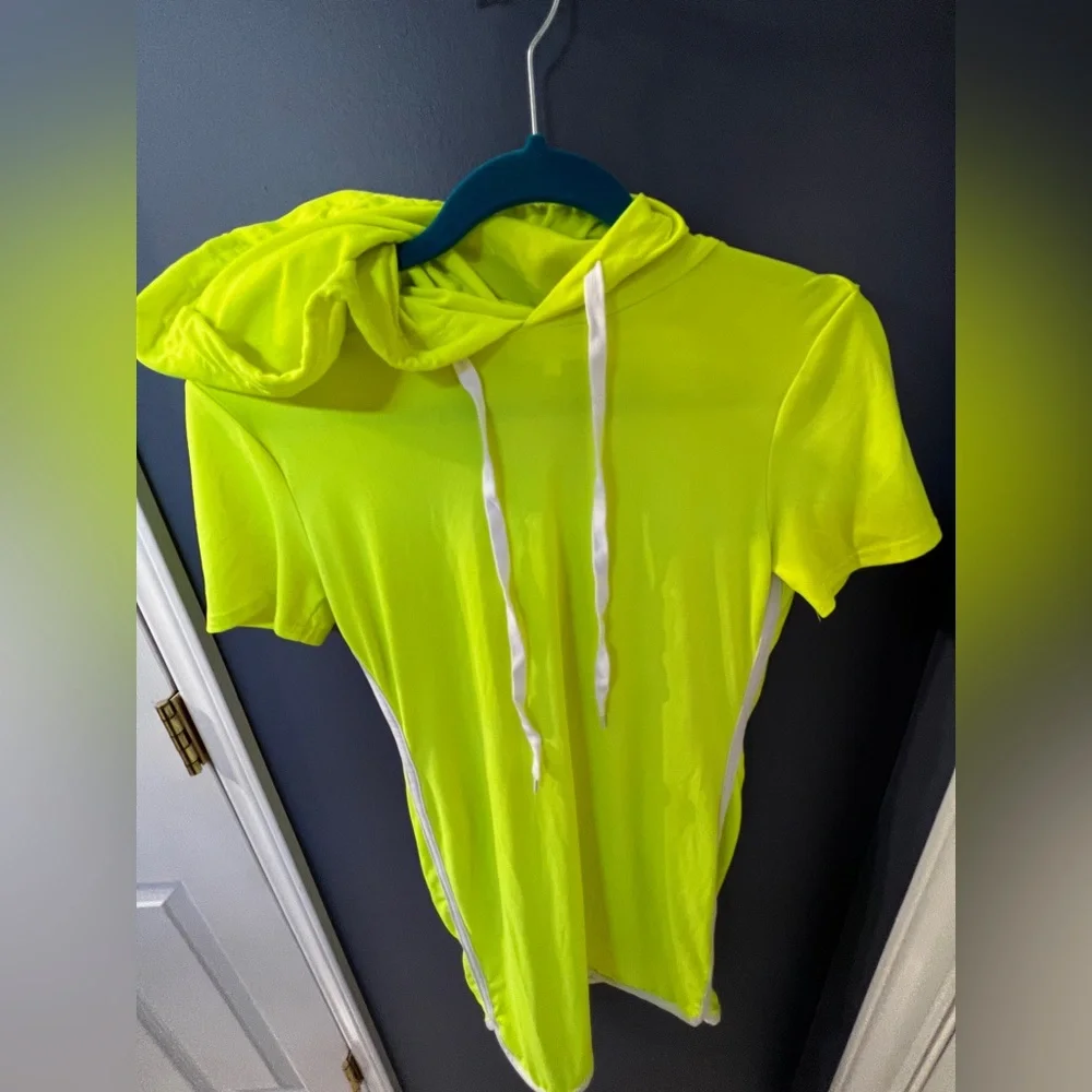 Riley and James neon green dress size S - Picture 3 of 6